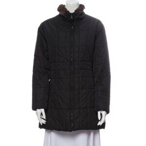 Andrew Marc Mink Fur Parka Small Jacket Ski Snow